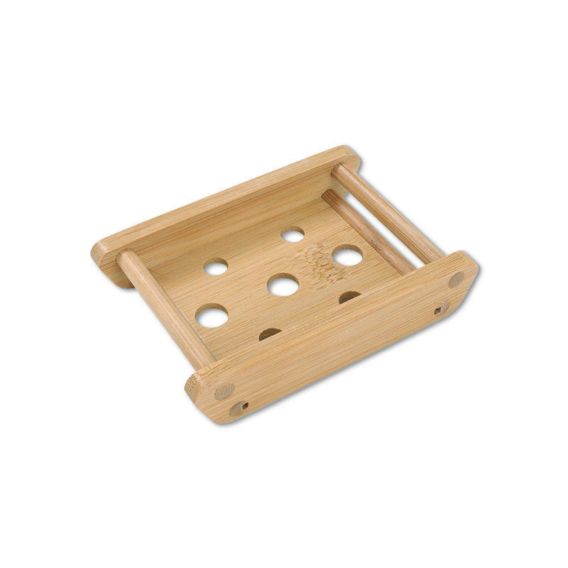 Wooden Soap Box Bamboo Wooden Soap Rack Soap Holder Bamboo Mould Proof And Drainage Bamboo Box