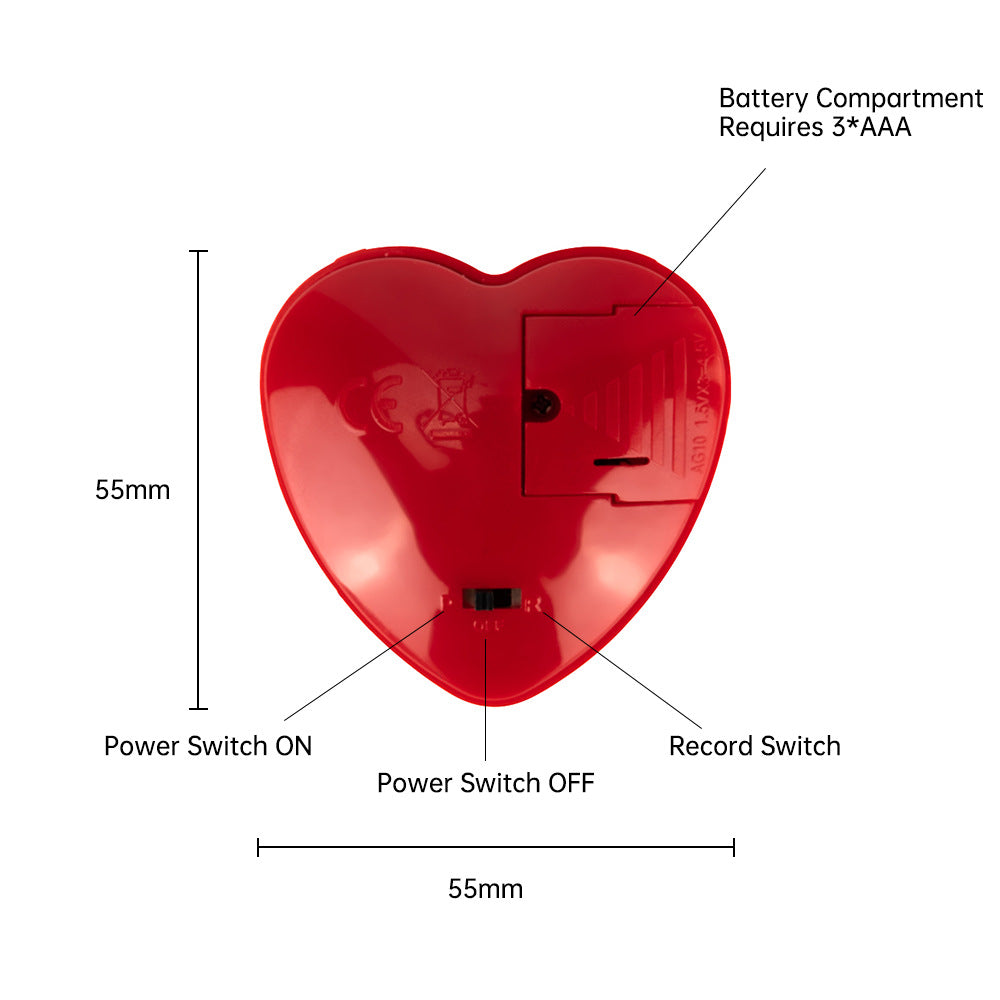 Plush Toy Simulated Heartbeat Music Sound Box