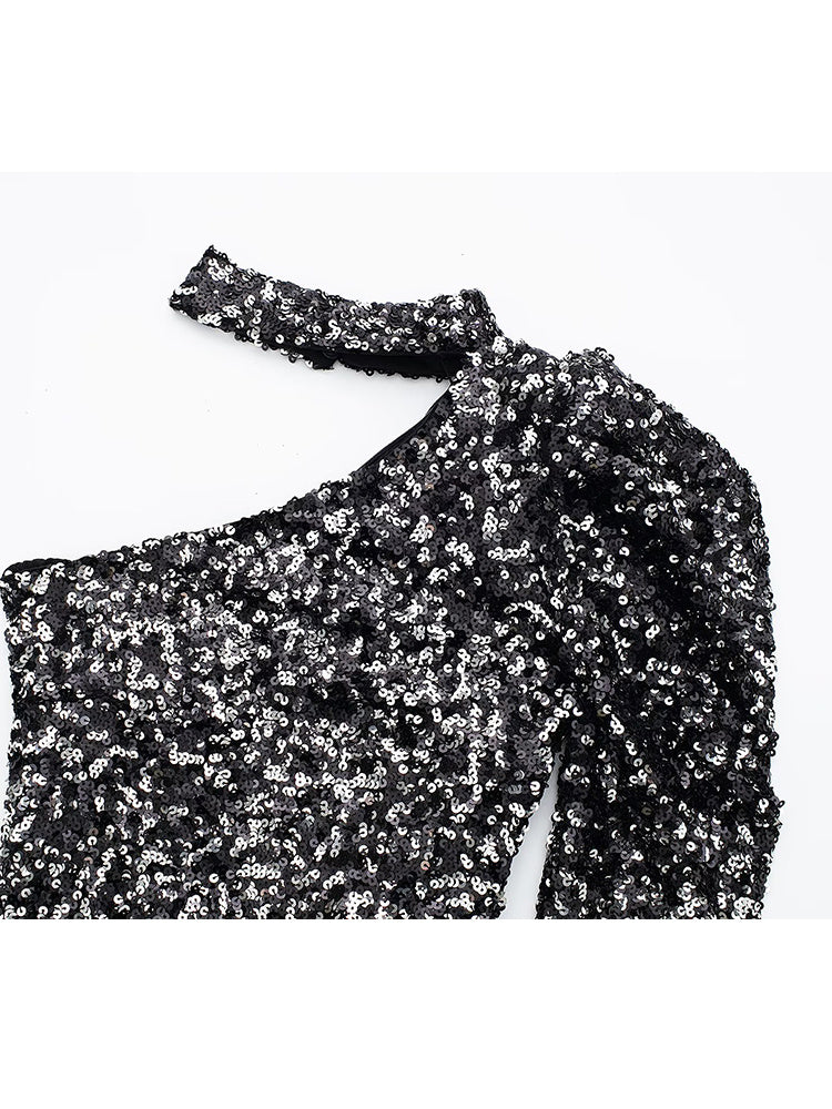 Fashion Sequin Slim Dress For Women