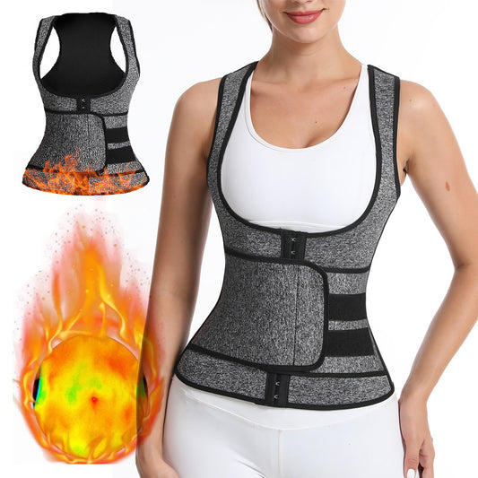 Neopren Waist Trainer For Women Workout Trimmer Belt Sauna Sweat Corset Cincher