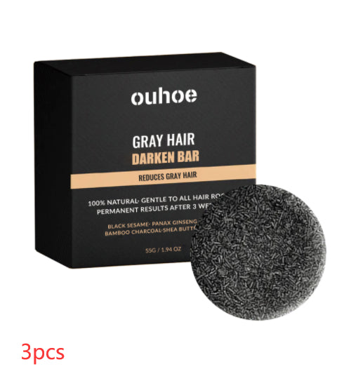 Black Hair Repair Fixing Massage Moisturizing Soap