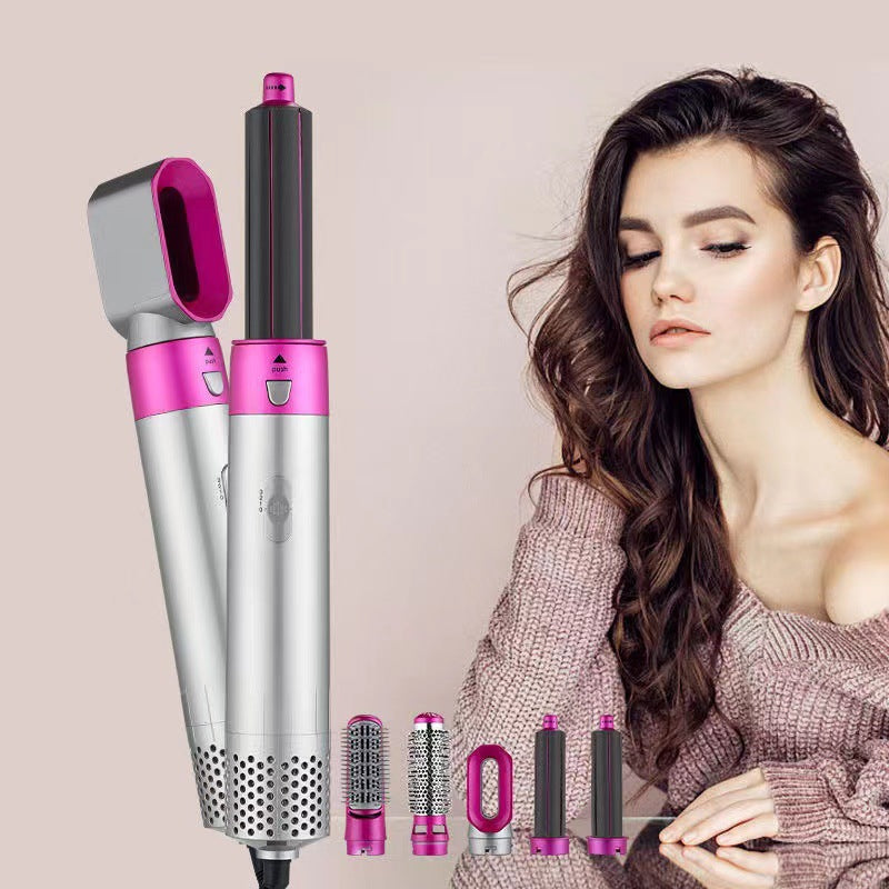 Five-in-one Hot Air Comb Automatic Hair Curler For Curling Or Straightening