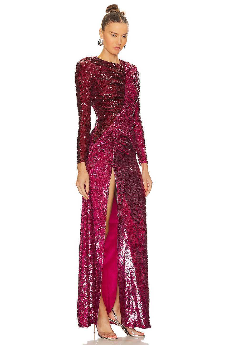 Elegant Graceful Split Sequins Maxi Dress